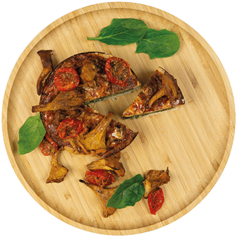 Spinazie/Tomaten Quiche